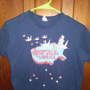 Shirts - PRESIDENTS OF THE USA T-SHIRT 👕 90s Rock Music Shirts - PRESIDENTS OF THE USA T-SHIRT 👕 90s Rock Music
